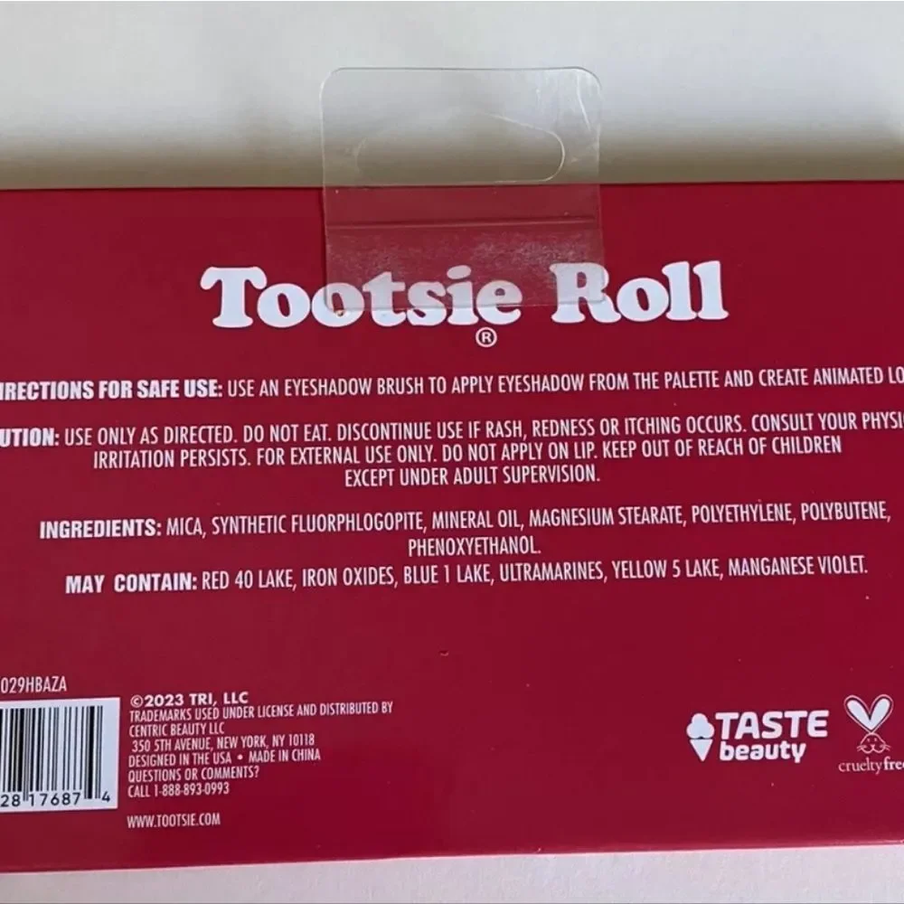 Taste Beauty Tootsie Roll‎ Eyeshadow Palette